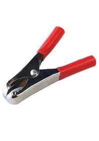 Resim 10cm Krokodil Akü Maşa Büyük Boy Kırmızı+ Siyah- 5li Takım Set 