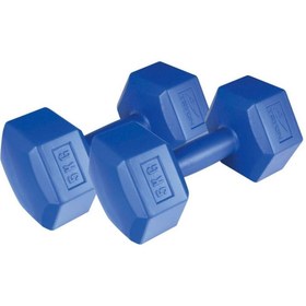 Resim Tryon Plastik Altıgen 5 KG Dambıl 