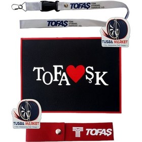 Resim Tofaş Uyumlu Doğan Şahin Kartal Torpido Üstü Kaydırmaz Ped / Ayna Askısı & Tampon Çeki İpi 