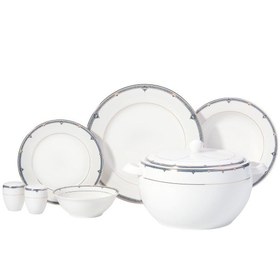 Resim Korkmaz Perla Collection 60 Parça Yuvarlak Yemek Takımı A8374 