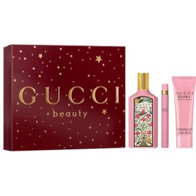 Resim Gucci Flora Gorgeous Gardenia Edp 100 Ml + Body Lotion 50 Ml + Edp 10 Ml 