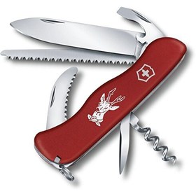 Resim Victorinox Hunter 0.8573 Kırmızı İsviçre Çakısı 12F 