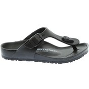 Resim Birkenstock Siyah Erkek Çocuk Plaj Terliği 