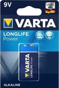 Resim Varta 10 Adet 9v Longlife Power Alkaline Pil 