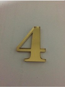 Resim Gendec 5 Cm Altın Sarı No:4 