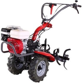 Resim Pubert Maestro 65H Honda GX 200 2+1 Şanzımanlı Benzinli Çapa Makinesi + Teker Takımı 