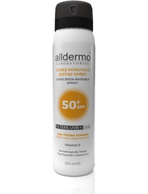 Resim Alldermo Güneş Koruyucu Şeffaf Sprey SPF 50+ 150 ML 