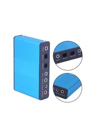 Resim Usb Harici Ses Kartı 5.1 7.1 Spdif In Out 4405P 3.5 Mm Kulaklık Mi 