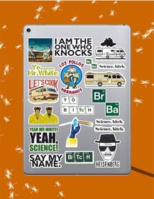Resim Breaking Bad Dizisi Sticker Seti, Çıkartma, Ajanda Bujo Scrapbook Kolaj Etiket Bullet Journal Diğer 