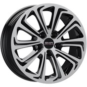 Resim EMR-G690-92 7.0x16" -5x98 ET35 58.1 Black Diamond Jant (4 Adet) 