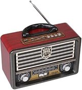 Resim Meier M-113BT Şarjlı Nostaljik Bluetooth Hoparlör Fm Radyo USB/SD/MP3 