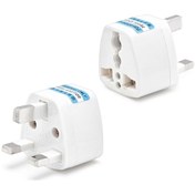 Resim ALFA AKSESUAR 03 Amerikan Fiş Adaptörü Beyaz HDX1299 