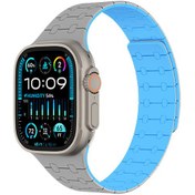 Resim Apple Watch Amazingthing Smoothie Sport Magnetik Tak Çıkar Silikon Strap Kayış 
