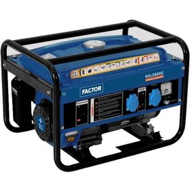 Resim Factor KGL3500C 3.5KVA İpli Monofaze Benzinli Jeneratör 