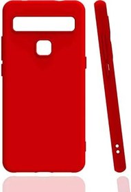 Resim Microcase TCL 10L Matte Serisi Silikon TPU Kılıf - Kırmızı 