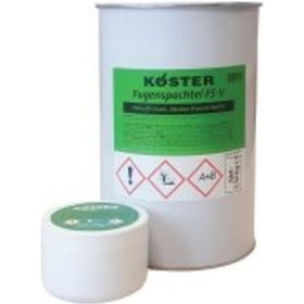 Resim Köster Fugenspachtel Fs-V Polisülfit Mastik 2K Macun Kıvamlı 7 Kğ Çok Renkli 