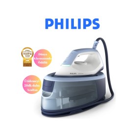 Resim Philips 3000 Serisi Buhar Kazanlı Ütü, Dünya Klasmanda Ödüllü PSG3000/20 