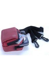 Resim Tucano DP-XS-R Profilo Extra Small Kompakt Fotoğraf Makinesi Çantası Kırmızı 