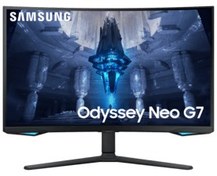 Resim Samsung Odyssey G7 LC32G75TQSRXUF 32" 1 MS 240 Hz 2K QHD VA LED Monitör Samsung