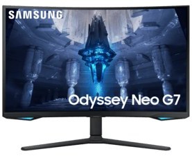 Resim Samsung Odyssey G7 LC32G75TQSRXUF 32" 1 MS 240 Hz 2K QHD VA LED Monitör 