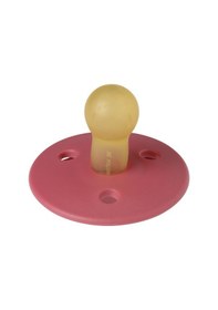 Resim Mininor Kauçuk Emzik 0+ Ay - Heat Flower - Bordo 