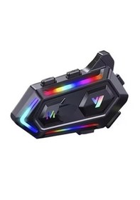 Resim Krm2 Rgb Motosiklet Sürücüleri İçin Ipx6 Özellikli İnterkom Kablosuz Bluetooth Kulaklık 