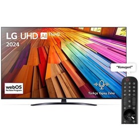 Resim LG 50UT81 50'' 127 Ekran 4K Smart AI Sihirli Kumanda HDR10 webOS24 UHD TV LG