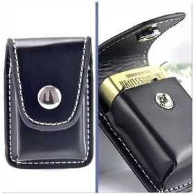 Resim Omeniv Omeniv Üst Kalite Pu Deri Benzinli Çakmak Kılıfı Kemer Outdoor 