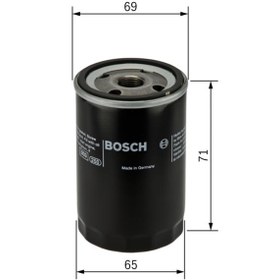 Resim Subaru İmpreza 1.5R Sedan Bosch Yağ Filtresi 2010-2012 