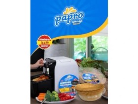 Resim Esmo Home Airfryer Pişirme Kağıdı,fritöz Yağlı Kağıdı Tek Kullanımlık Fırın,fritöz Pişirme Kağıdı 25'li 16X16CM 