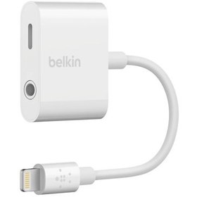 Resim Belkin Lightning Şarj + 3.5mm Ses Girişi Çoğaltıcı 