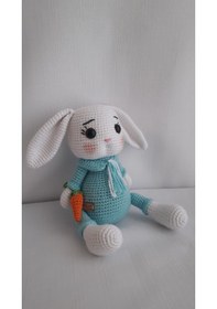 Resim Amigurumi Mavi Tavşan 