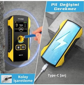 Resim Fnırsı Wd-02 Duvar Tarayıcı Metal Dedektörü 