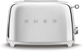 Resim Smeg TSF01SSEU Ekmek Kızartma Makinesi 2x2, Krom 