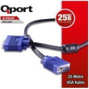 Resim Qport Q-Vga25 25Metre Vga Kablo 