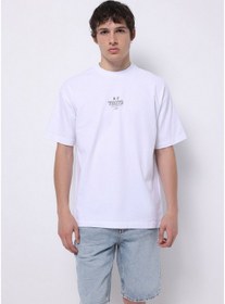 Resim Colin's Colins Comfort Fit Yuvarlak Yaka Düz Erkek Beyaz Kısa Kol Tişört Cl1075866 Q1.v1 Ofw Beyaz 