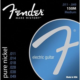 Resim Fender 009-042 Pure Nickel Elektro Gitar Teli 150M 