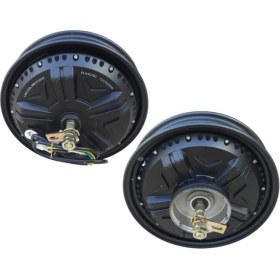 Resim E-Mon Jk 3000 Arka Jant Motor Siyah 2.50-12 72V 2000W Orj 