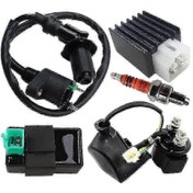 Resim 50cc-125cc Go Kart Motosikleti İçin Ateşleme Bobini Ve Cdı Kutusu Renkte Gösterildiği Gibi 