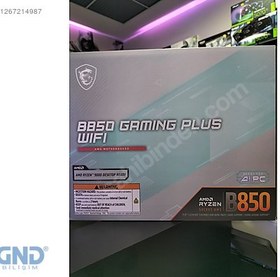 Resim MSI B850 GAMING PLUS WIFI AM5 DDR5 ATX - GND Bilişim 