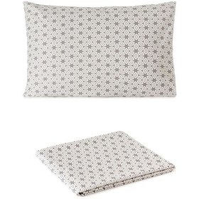 Resim Mix & Match Bloom %100 Pamuk Tek Kişilik Çarşaf Seti Gri 