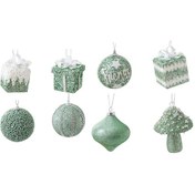 Resim Suntek Festival Kapısı İçin 8 Adet Yılbaşı Ağacı 8cm 6cm 