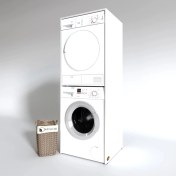Resim Kenzlife çamaşır-kurutma makinesi dolabı zakhar byz 180x70x60 banyo 