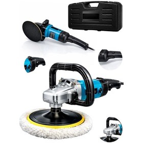 Resim Bakır Sargı Devir Ayarlı Polisaj Makinesi 2000 Watt 180mm 