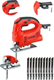 Resim Forces Power Alman Ultra Red 3500 Wat Bakır Sargılı Motor Elektrikli Dekupaj Testere 10 Adet Elmas Bıcak Hediye 