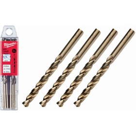 Resim Mılwaukee Metal Matkap Ucu Hss-g Co(Altın Seri)9,5x 125mm 5li T4932373353 5'li 