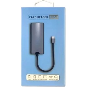 Resim Pmr ZR803 Type C 6 In 1 Kart Okuyucu 