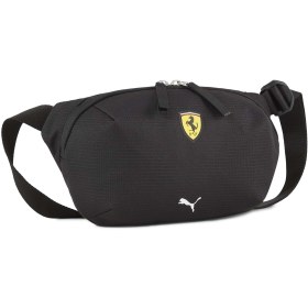 Resim Puma 091261-02 Ferrari Race Waist Bag Unisex Bel Çantası SİYAH 