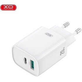 Resim Xo Ce29 20w Pd & Qc 4.0 Hızlı Şarj Cihazı - Çift Çıkışlı Usb-c Ve Usb-a Duvar Şarj Adaptörü 
