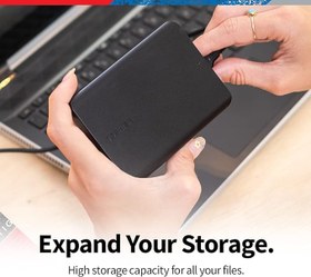 Resim Toshiba Canvio Basics 2TB Taşınabilir Harici Sabit Sürücü USB 3.0, Siyah - HDTB520XK3AA 